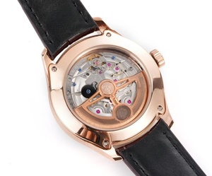 Montre-bracelet pour homme de luxe de qualité supérieure, en acier inoxydable, mouvement automatique, multifonctionnelle, phase de lune, calendrier perpétuel - Product Image 4