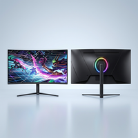 Moniteur de jeu incurvé ultra-large de 34 pouces WQHD 3440*1440 200Hz 1ms 100% SRGB sans déchirure d'image, moniteur incurvé de bureau