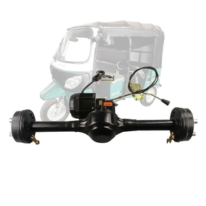 130cm <strong>800W</strong> 2 Speed Rear Driven <strong>Axle</strong> <strong>Differential</strong> Electric <strong>Motor</strong> 1: 11: 28 Drum Brake Rear <strong>Axle</strong> for Cargo Tricycles - Product Image 1