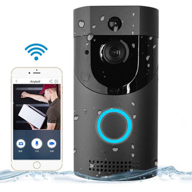Smart Phone WiFi Wireless Control Doorbell With IP 720 P Camera Dual Voice Way Control