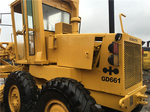 Niveleuse Komatsu GD661A d'occasion de haute qualité avec moteur CAT, lame renforcée et ripper – Durabilité exceptionnelle pour travaux lourds - Product Image 3