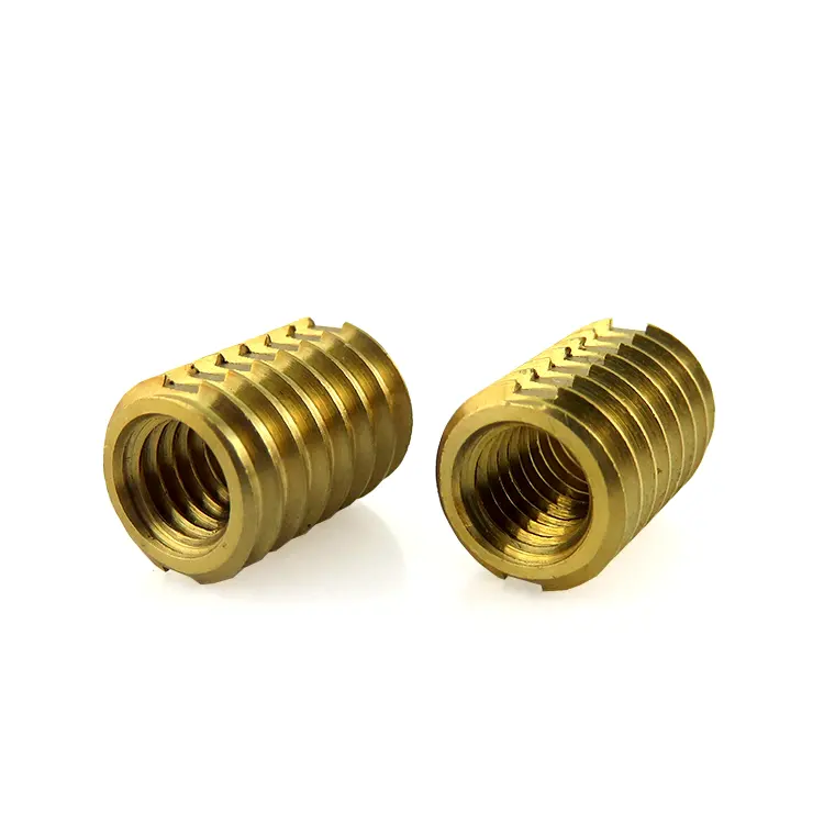 China factory supply high-end quality and low price Flange head press in brass insert nut