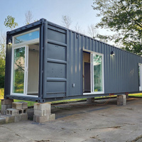 Maisons conteneurs en acier à 2 chambres à coucher, portables, préfabriquées, pliables, modulaires, hôtels de luxe préfabriqués, mini-maisons