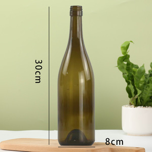 Surtido <span class=keywords><strong>de</strong></span> botellas <span class=keywords><strong>de</strong></span> vino <span class=keywords><strong>de</strong></span> vidrio <span class=keywords><strong>de</strong></span> 750ml estilo Borgoña Juego <span class=keywords><strong>de</strong></span> almacenamiento <span class=keywords><strong>de</strong></span> bebidas premium con sellado <span class=keywords><strong>de</strong></span> corcho Tamaños variados y colores <span class=keywords><strong>de</strong></span> tapa - Product Image 6