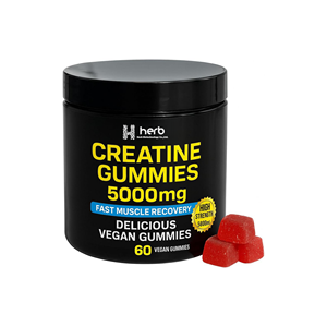 OEM/ODM Etiqueta Privada Monohidrato de Creatina 5000mg gestión de energía para adultos suplementos gomosos - Product Image 1