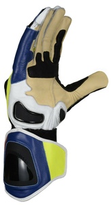 Gants de moto en cuir personnalisés pour la course, noirs, longs, résistants à l'usure, imperméables et respirants, pour l'extérieur, modèle PK - Product Image 2