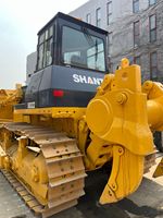 Bulldozer sur chenilles d'occasion SHANTUI SD22 2023 avec moteur et pompe Cat d'origine pour la construction routière (modèles similaires SD16/SD17)