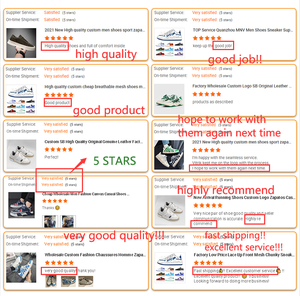 Fabricant d'équipement d'origine Chaussures blanches personnalisées Chaussures de marque avec mon propre logo Baskets basses quantité minimale de commande pour hommes - Product Image 6