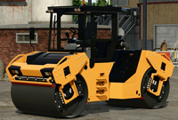 STR110C-10 Rouleau compresseur vibrant de 11 tonnes à double tambour pour le compactage du sol et de l'asphalte