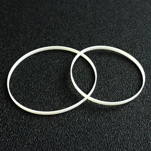 Menonton Paking 30-40Mm Dia 1.7Mm Tinggi 0.4Mm Tebal Plastik Gasket untuk Jam Tangan Depan Kristal Jam Tangan bagian