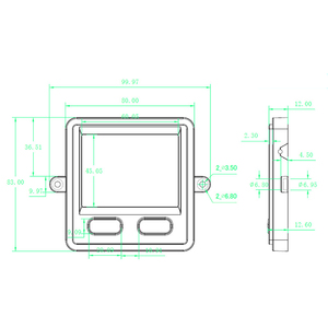 Fabrika RFCard GHE03 gömülü endüstriyel self-service cihazı USB arayüzü touchpad fare - Product Image 2