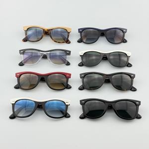 Lunettes de soleil vintage personnalisées, design semi-cerclé, verres dégradés, protection UV400, style extérieur de luxe, lunettes polarisées - Product Image 4