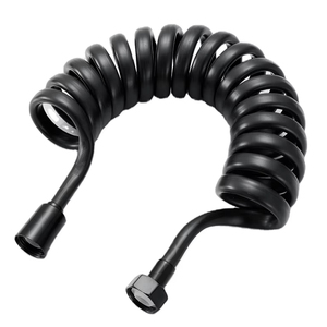 Tuyau <span class=keywords><strong>de</strong></span> machine à laver en PVC, Tuyau <span class=keywords><strong>de</strong></span> douche, Tuyau <span class=keywords><strong>de</strong></span> robinet, Écrou en laiton, Tube intérieur en silicone, Personnalisé en usine - Product Image 2