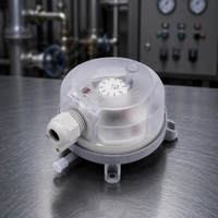 Pressostat différentiel FS/MC 50-500PA, micro-manomètre différentiel, capteur de pression négative pour débit de gaz et ventilation incendie