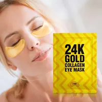Groothandel Online Korea Luxe Bladgoud Vel Hydrogel Eye Slaapmasker