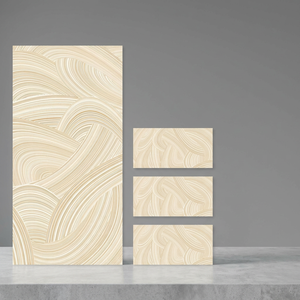 Azulejos de Porcelana Metálicos Plateados Fuma de 600x1200 mm, Superficie Esmaltada Premium para Pisos Interiores Contemporáneos - Product Image 4