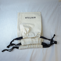 Sac à cordon en toile de coton recyclé et écologique, imprimé à l'écran, avec logo personnalisé pour bijoux et cadeaux