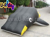 Vente en gros de pingouin en PVC gonflable pour enfants, jeu de sport aquatique flottant pour la natation, amusement gonflable