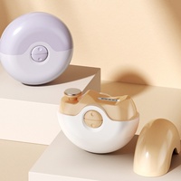 Coupe-ongles électrique intelligent 2-en-1 avec recharge USB et polisseuse pour enfants et adultes