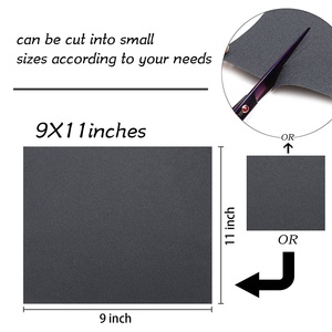 प्रीमियम गुणवत्ता 9x11 इंच सिलिकॉन कार्बाइड अपघर्षक पॉलिशिंग सैंडिंग सैंडिंग पेपर शीट ओएम - Product Image 2