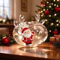 Nouveauté : Jouets Squishy en forme de boulettes, magnifiques Squishies de Noël, Squishies doux en vaseline, jouets à presser Kawaii en forme d'élké