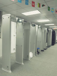 Portão detetor de metais de passagem à prova de água com 6 zonas - Product Image 4