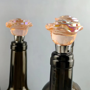 Rose Wine Stopper Silicone Sealing Bottle Stopper For Red Ros Wine Kitchen Gadget - Product Image 2