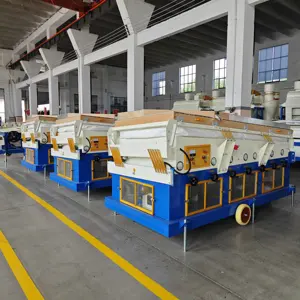 Sesame Cleaning Equipment Sorghum Stone Remover Millet Grading Machine Paddy Stone Separator Equipment for rice mill