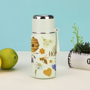 450ML 600ML Customizable High-appearance 316 Stainless <b>Steel</b> Vacuum Insulated Cup Children Kids Thermos Water <b>Bottle</b> - Product Image 1