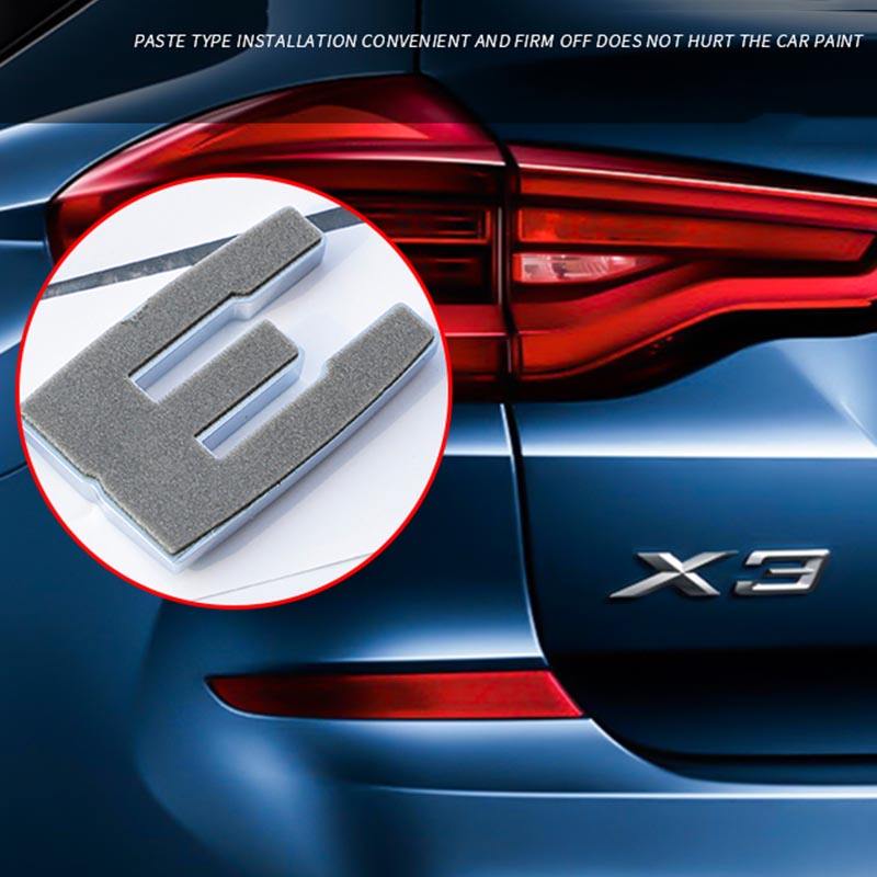 Badge Autocollant Avec Logo Chromé 3D Pour BMW X1 X3 X5 X6 ... - Rakuten - Foto 9
