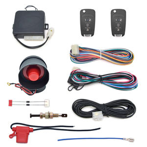 Système d'alarme de voiture d'alarme antivol d'origine sécurité système d'alarme de voiture universel DC 12V avec clé de type rasoir Chevrolet <span class=keywords><strong>123</strong></span> - Product Image 1