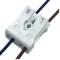 Connecteur de câblage rapide 925-2P pour éclairage LED, bornes électriques à double pression, connecteurs en laiton
