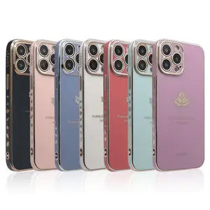 phone case for oppo ax5s /a5s Electroplating Tpu manufacturer cellphone cover telephone accessories for oppo realme c11