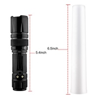 4 couleurs en 1 lumière Signal de circulation bâton de sécurité nocturne baguette de chasse Clip sur Mini torche RGBW blanc bleu rouge vert lampe de poche Led