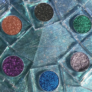 Nueva tendencia 2025 Glitter Shimmer Metallic Eyeshadow Extra Shine Pigmented Diamond Single Eyeshadow Talco <span class=keywords><strong>Free</strong></span> Vegan Cosmetics - Product Image 3