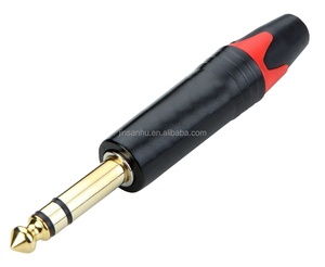 Chất Lượng Cao Mạ Vàng 6.35Mm Nam-Nam Stereo 2-Core/3-Core PVC Áo Khoác Âm Thanh Guitar Cáp Microphone Loa Cổ Phiếu - Product Image 4