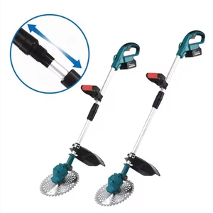 Recortadora de Césped Inalámbrica con Cuchilla, Batería de Litio de 24V, 650W, Mango Telescópico Antideslizante, Altura de Corte Ajustable - Product Image 2