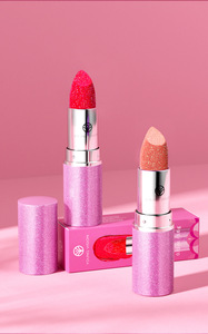 Vente en gros OEM professionnel rouge à lèvres logo personnalisé paillettes hydratant imperméable à l'eau longue durée 6 couleurs rouge à lèvres - Product Image 4