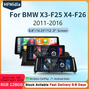 Écran multimédia HFmidia 12,3 pouces pour BMW X3 F25 X4 F26 CIC NBT EVO, CarPlay sans fil, Android Auto, lecteur vidéo embarqué - Product Image 3