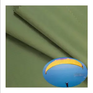 20d 380t聚氨酯硅胶涂层100% 尼龙强撕裂牢度尼龙滑翔伞降落伞织物布