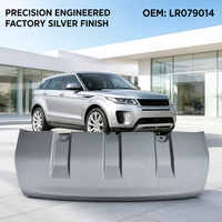 Pour Range Rover Evoque L538 2016-2019 Cache-crochet de remorquage avant argent brillant LR079014 LR110344 Pièces de rechange extérieures automobiles