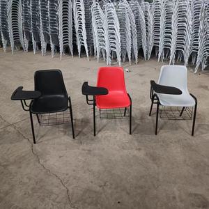 เก้าอี้ฝึกอบรม<span class=keywords><strong>พลาสติก</strong></span>ทันสมัย ทนทาน พร้อมแท็บเล็ตเขียนหนังสือและชั้นวางหนังสือแบบเคลื่อนย้ายได้ <span class=keywords><strong>โครง</strong></span>โลหะ สำหรับโรงเรียนและสำนัก<span class=keywords><strong>งาน</strong></span>ที่บ้าน - Product Image 2