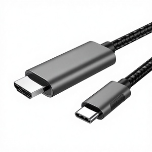 USB-C สำหรับสายถักแบบมีปลอกหุ้ม หัวต่อแบบตัวผู้-ตัวเมีย รองรับ Thunderbolt <span class=keywords><strong>4</strong></span>/3 ใช้ได้กับ iPhone 15 Pro/Pro Max <span class=keywords><strong>iPad</strong></span> Pro/<span class=keywords><strong>Air</strong></span> - Product Image 1