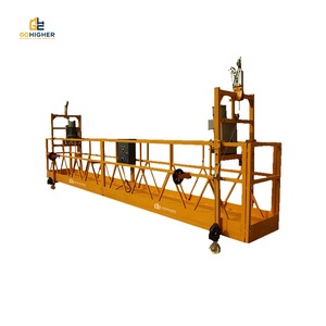 Plateforme de travail suspendue en aluminium Zlp630, nacelle élévatrice Zlp800 pour le <span class=keywords><strong>nettoyage</strong></span> des fenêtres des immeubles de grande hauteur - Product Image 3