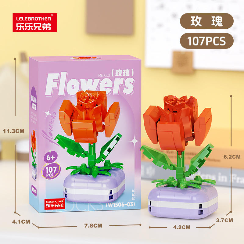 W1506-03 rosa 107 piezas [240 cajas/caja]