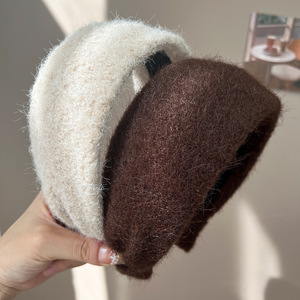 Colección Otoño-Invierno, Diadema de Lana Tweed Gruesa, Borde Ancho, Estilo Parisino, Accesorio para el Cabello <span class=keywords><strong>Alexandre</strong></span> - Product Image 3