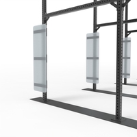 Estante comercial resistente para gimnasio Fitness Rack Power Squat Rack Trainer Outdoor Cross Training Competition Pull up Rigs and Racks