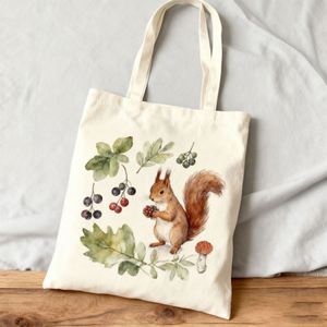 Bolsa de Lona Personalizada para Viaje, Bolsa de Compras Reutilizable para Mujer, para Supermercado - Product Image 1
