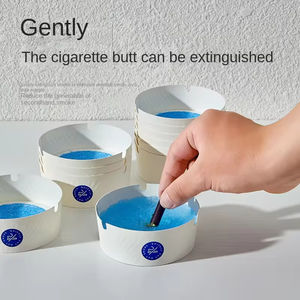 Cenicero de Papel Biodegradable con Diseño Anti-Cenizas, Ecológico y Autoextinguible con Gel - Product Image 5