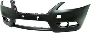 Topzonauto para Nissan Sentra S SV SL FE Sedan 2013 <span class=keywords><strong>2014</strong></span> 2015, Kit de Cubiertas para Parrilla Delantera con Lámparas - Product Image 2